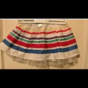 CP Little Girls Colorful Tulle Skirt Size 3T